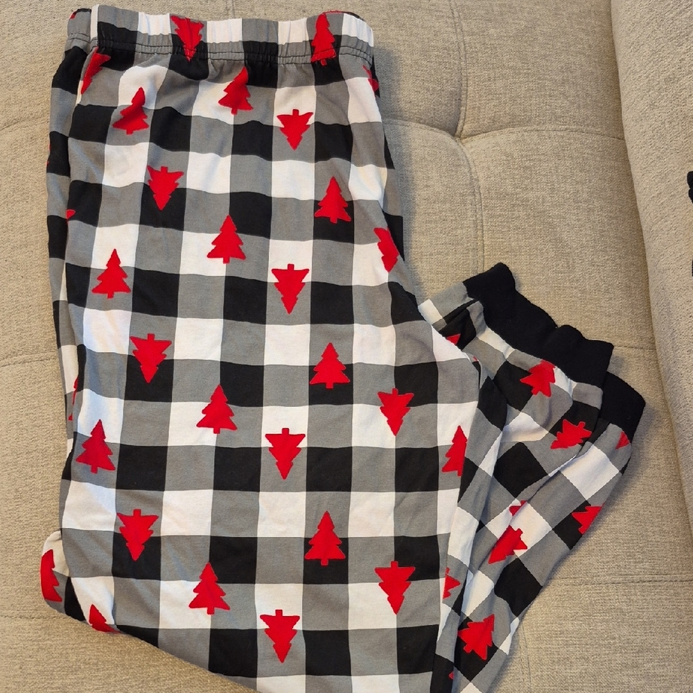Women's Plus Size Christmas Winter Pajama Pants